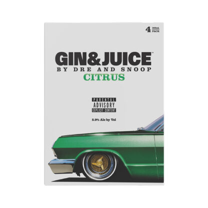 Zoom to enlarge the Dre and Snoop Gin & Juice • Citrus 4pk-12oz