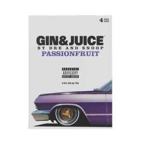Dre and Snoop Gin & Juice &bull; Passion Fruit 4pk-12oz