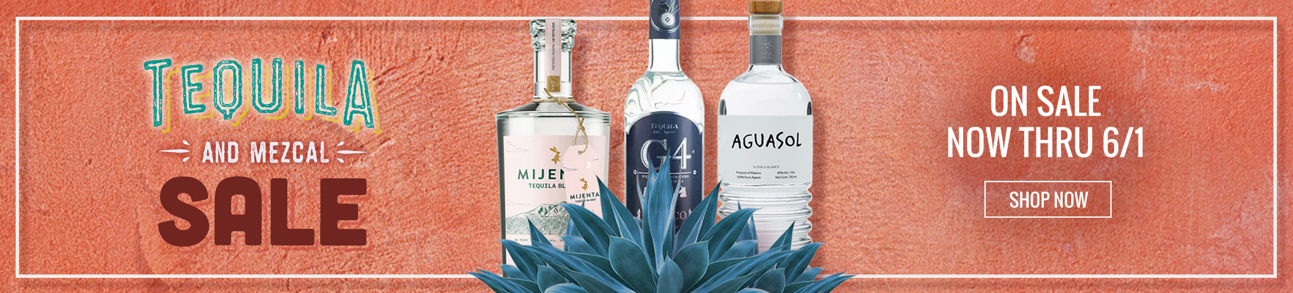Tequila and Mezcal Sale