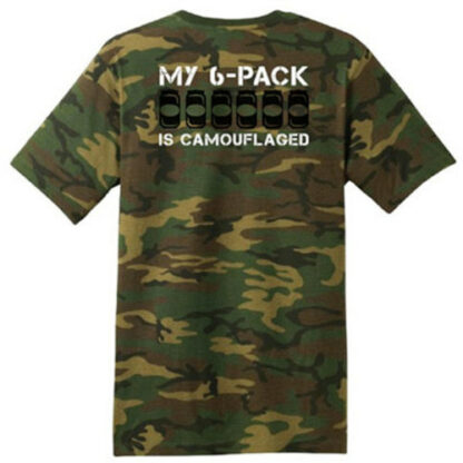 Zoom to enlarge the Specs Shirt • My 6 Pack • Camo • Small