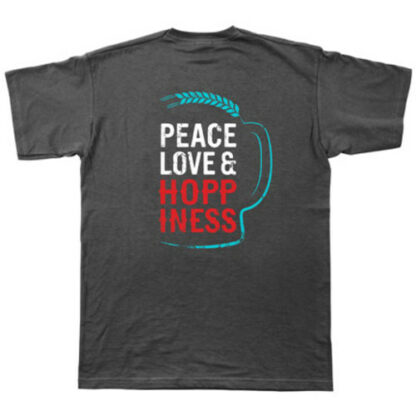 Zoom to enlarge the Specs Shirt • Peace Love Hoppiness (Medium)