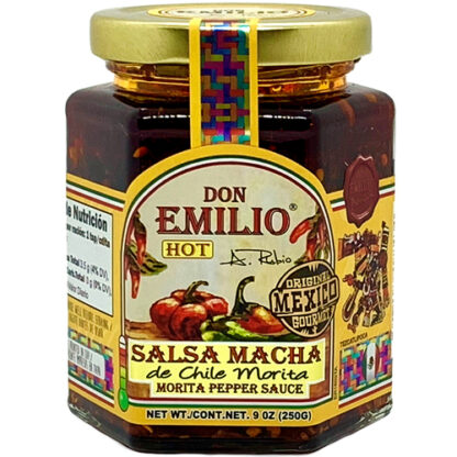 Zoom to enlarge the Don Emilio • Morita Pepper Salsa Macha