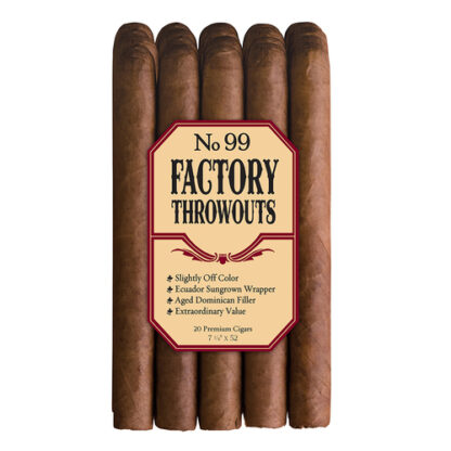 Zoom to enlarge the Cigar J.c. Newman Factory Throwouts No.99 Box Of Twenty