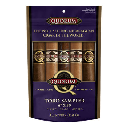 Zoom to enlarge the Cigar J.c. Newman Quorum Fresh Pack Sampler Box Of Five 5pk