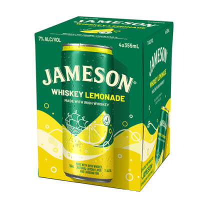 Zoom to enlarge the Jameson Cocktails • Lemonade 4pk-12oz