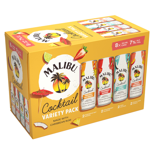 Zoom to enlarge the Malibu Cocktails • Variety Pack 8pk-12oz