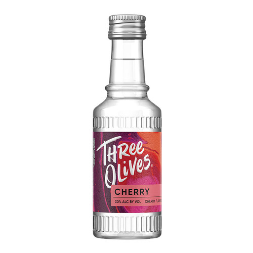 Zoom to enlarge the Three Olives Vodka &bull; Cherry 50ml (Each)