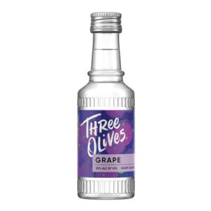 Three Olives Vodka • Grape 50ml (Each)