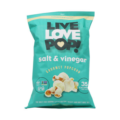 Zoom to enlarge the Live Love Sea Salt & Vinegar Pop Popcorn