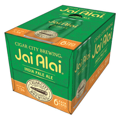 Zoom to enlarge the Cigar City Jai Alai • 6pk Can