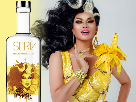 Serv Vodka Bottle Signing with Manila Luzon