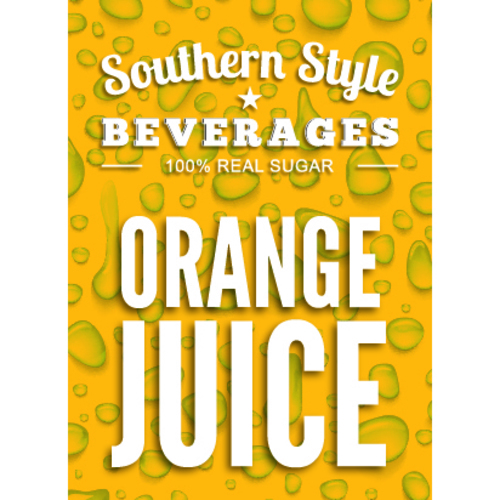 Zoom to enlarge the Southern Style Bib Orange Juice • 3 Gal •