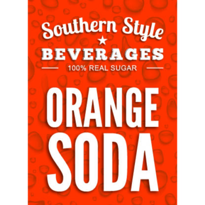 Zoom to enlarge the Southern Style Bib Orange Soda • 3 Gal •