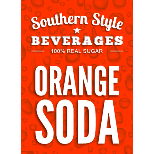 Zoom to enlarge the Southern Style Bib Orange Soda • 3 Gal •