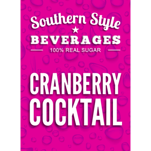 Zoom to enlarge the Southern Style Bib Cranberry Cocktail &bull; 3 Gal &bull;