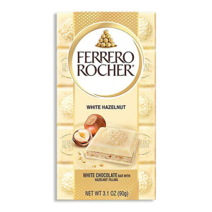 Zoom to enlarge the Ferrero Rocher Chocolate Tablet Bar • White Hazelnut