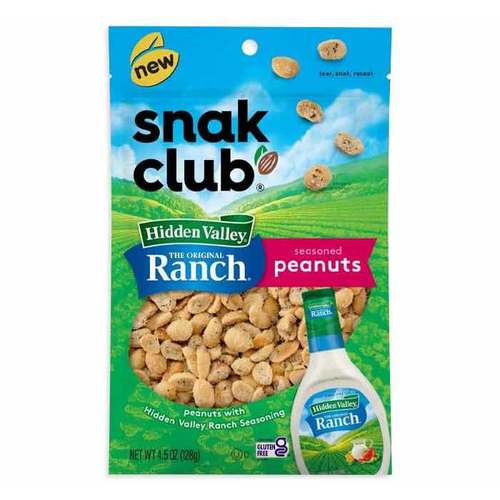 Zoom to enlarge the Snak Club Hidden Valley Ranch Bag &bull; Peanuts