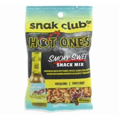 Zoom to enlarge the Snak Club Hot Ones Snack Mix Bag • Habenero