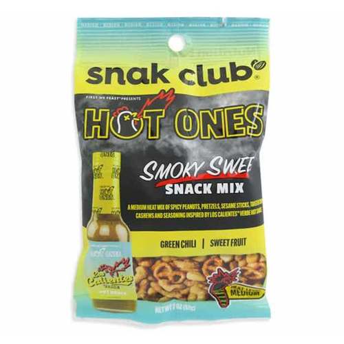 Zoom to enlarge the Snak Club Hot Ones Snack Mix Bag &bull; Habenero