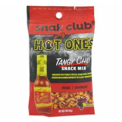 Zoom to enlarge the Snak Club Hot Ones Snack Mix Bag • Tangy Chili