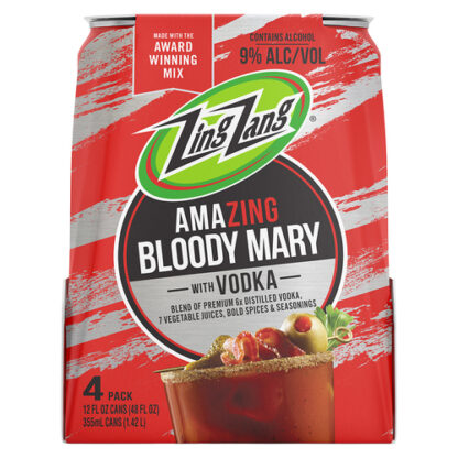 Zoom to enlarge the Zing Zang Cocktails • Bloody Mary 4pk-12oz