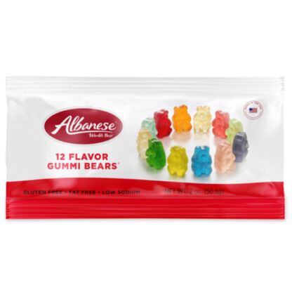 Zoom to enlarge the Albanese Gummi Candy • 12 Flavors 2oz Bag