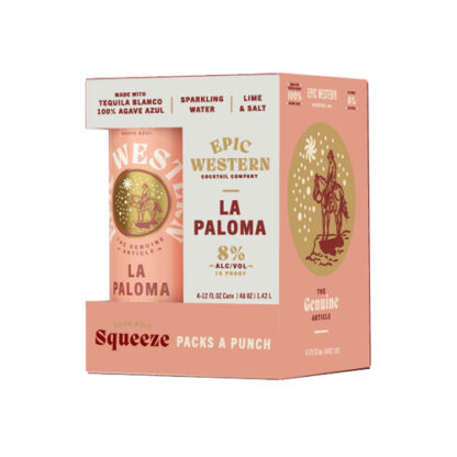 Zoom to enlarge the Epic Western Cocktails • Paloma 4pk-12oz