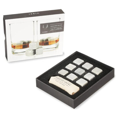 Zoom to enlarge the Viski Glacier Rocks Soapstone Chilling Cubes With Storage Pouch