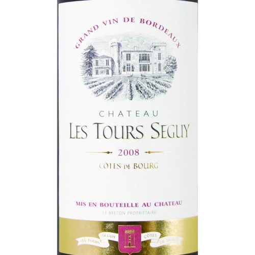 Zoom to enlarge the Chateau Les Tours Seguy Cotes De Bourg Bordeaux