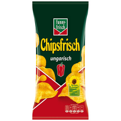 Zoom to enlarge the Funny Frisch Potato Chips • Ungarisch