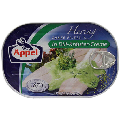 Zoom to enlarge the Appel Herring • Dill-krauter-creme