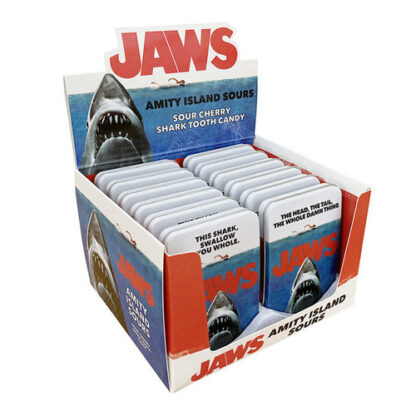 Zoom to enlarge the Jaws Amity Island Sour Candy In Tin