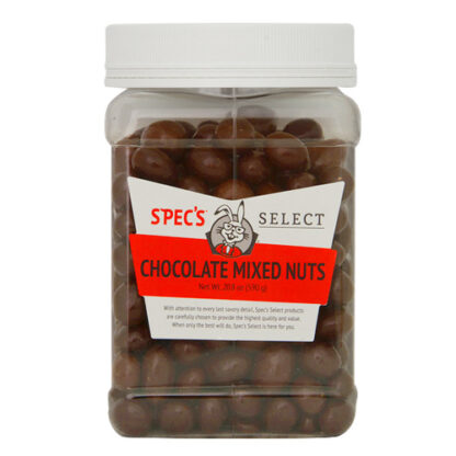 Zoom to enlarge the Spec’s Select Snacks • Chocolate Mixed Nuts