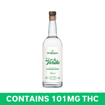 Zoom to enlarge the 8th Wonder Ocho Verde Agave Hemp Derived Spirit 101mg