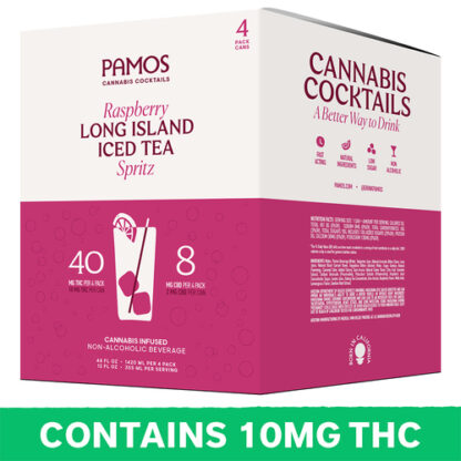 Zoom to enlarge the Pamos Long Island Iced Tea Hemp Derived Spritz 10mg