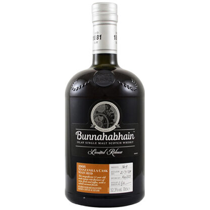 Zoom to enlarge the Bunnahabhain Malt • 2008 Manzanilla Cask Matured