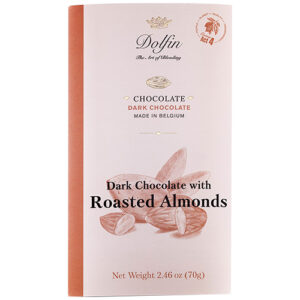 Dolfin Chocolate Bar &bull; Dark with  Almonds
