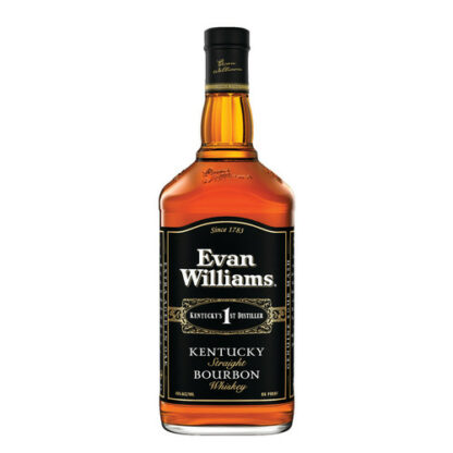 Zoom to enlarge the Evan Williams Black Label Kentucky Straight Bourbon Whiskey