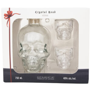 Crystal Head Vodka • with Glasses