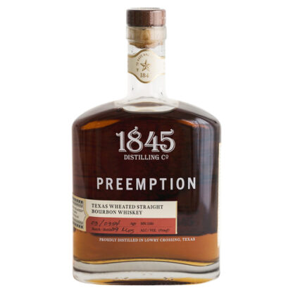 Zoom to enlarge the 1845 Preemption Texas Wheated Bourbon