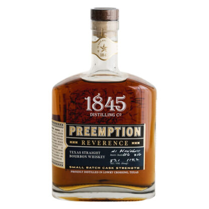 Zoom to enlarge the 1845 Preemption Reverence Bourbon Cask Strength