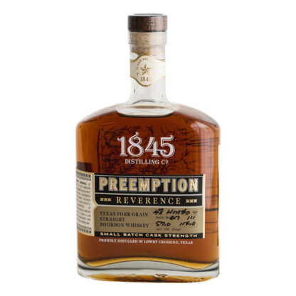 Zoom to enlarge the 1845 Preemption Reverence Four Grain Bourbon 114′