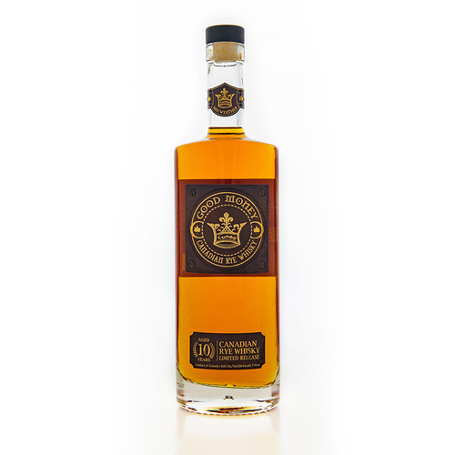 Zoom to enlarge the Good Money Canadian Whisky • 10yr