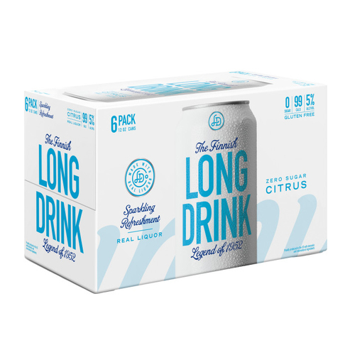 Zoom to enlarge the Long Drink Cocktail &bull; Zero Sugar 6pk-355ml