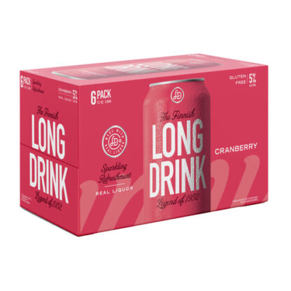 Zoom to enlarge the Long Drink Cocktail • Cranberry 6pk-355ml