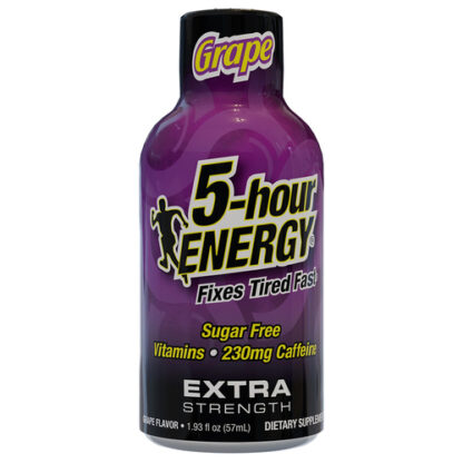 Zoom to enlarge the 5-hour Extra Strength Grape Energy Shot