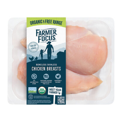 Zoom to enlarge the Farm Focus Breast Boneless Frozen Chicken