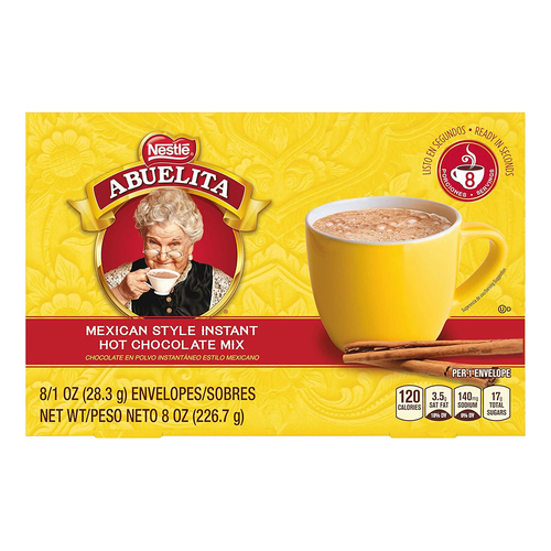 Zoom to enlarge the Abuelita Mexican Style Instant Hot Chocolate Mix 8 Ct