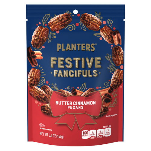 Zoom to enlarge the Planters Festive Nuts &bull; Butter Cinnamon Pecans