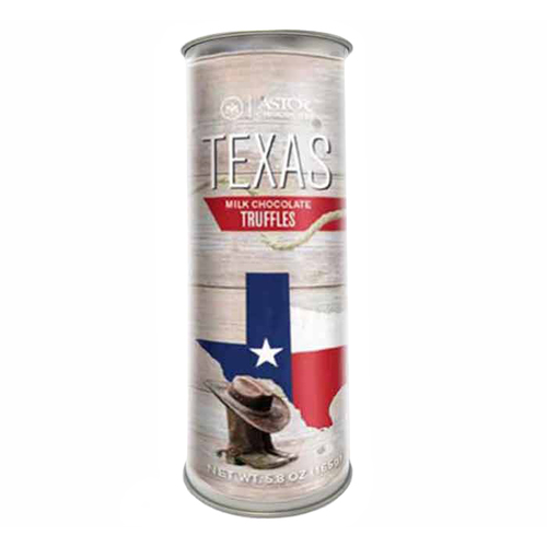 Zoom to enlarge the Texas Souvenir Tube With 15 Truffles